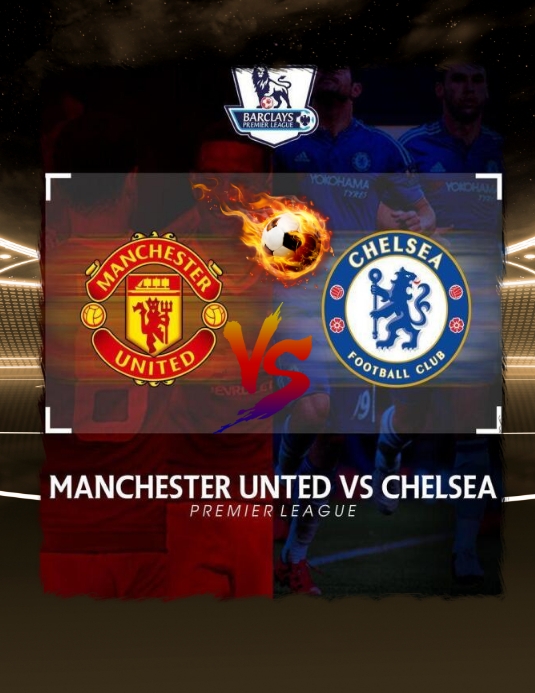 man u vs chelsea Iflaya (Incwadi ye-US) template