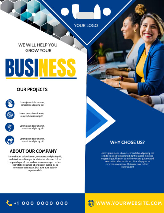 management and business firm poster Template | PosterMyWall