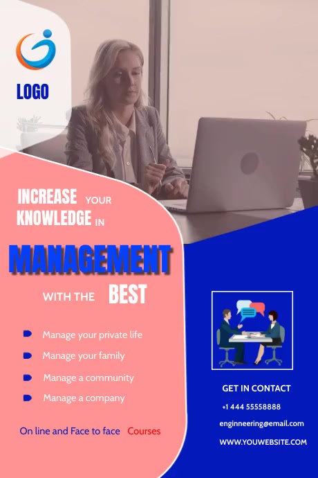 management consulting firm poster Template | PosterMyWall