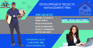 management firm flyer template Facebook Shared Image