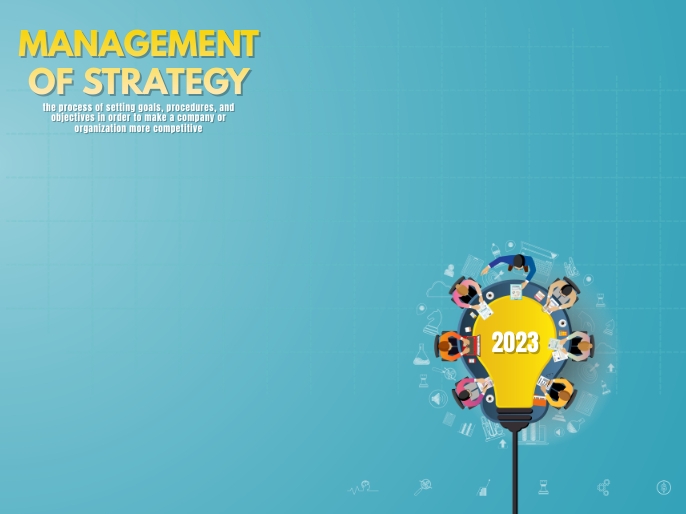 Copy of Management of Strategy (zoom background) | PosterMyWall