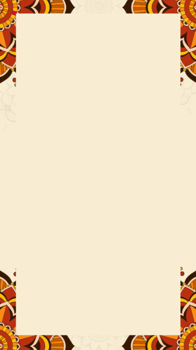 Mandala Pattern Whatsapp Poster Background template