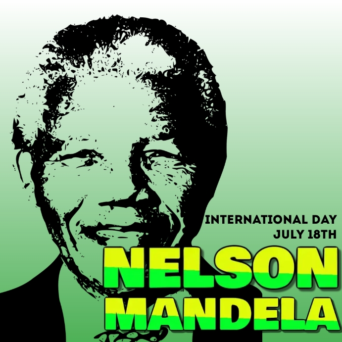 MANDELA DAY Template | PosterMyWall