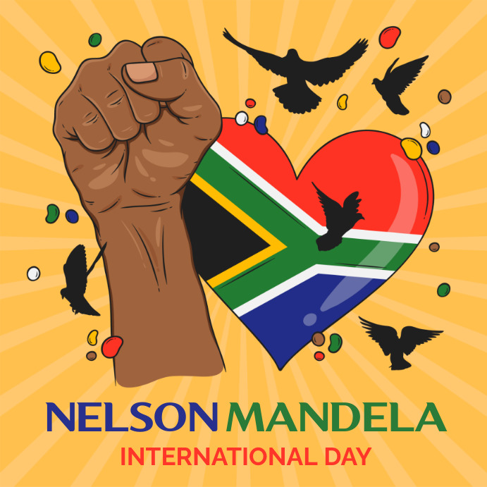 MANDELA DAY Template | PosterMyWall