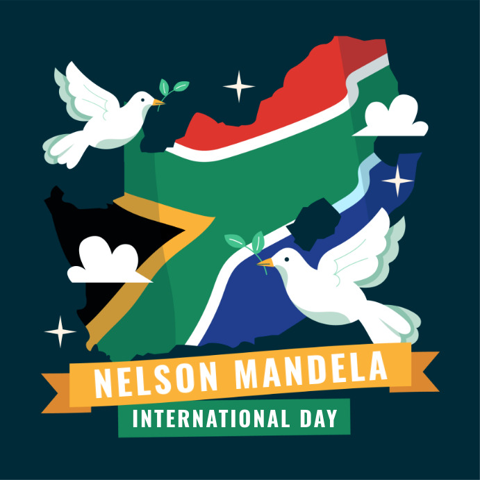 MANDELA DAY Template | PosterMyWall