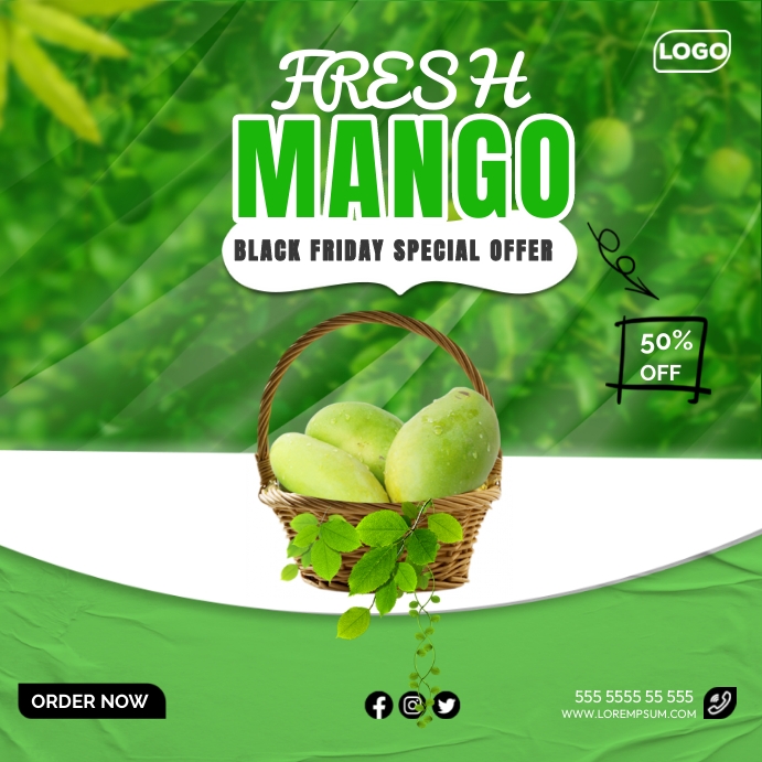 Copy of Mango Ads | PosterMyWall