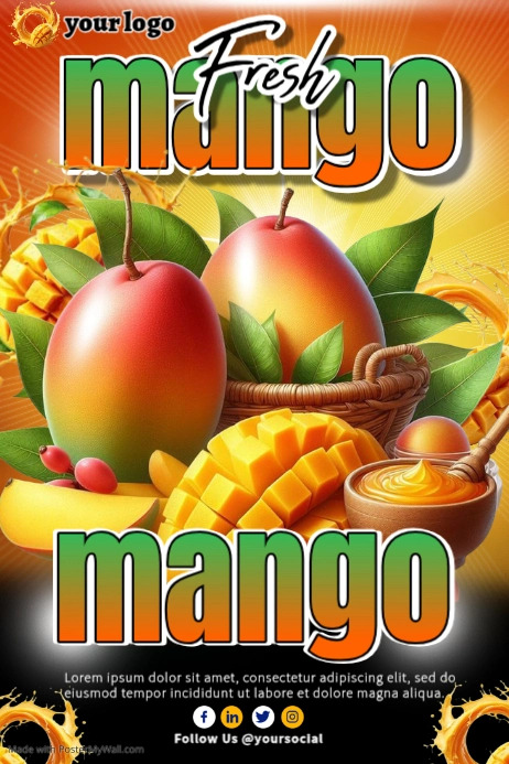 mango Template | PosterMyWall