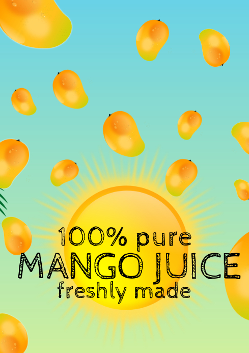 mango flyer template | PosterMyWall