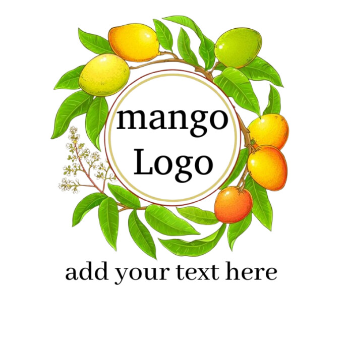 mango Logo Template PosterMyWall