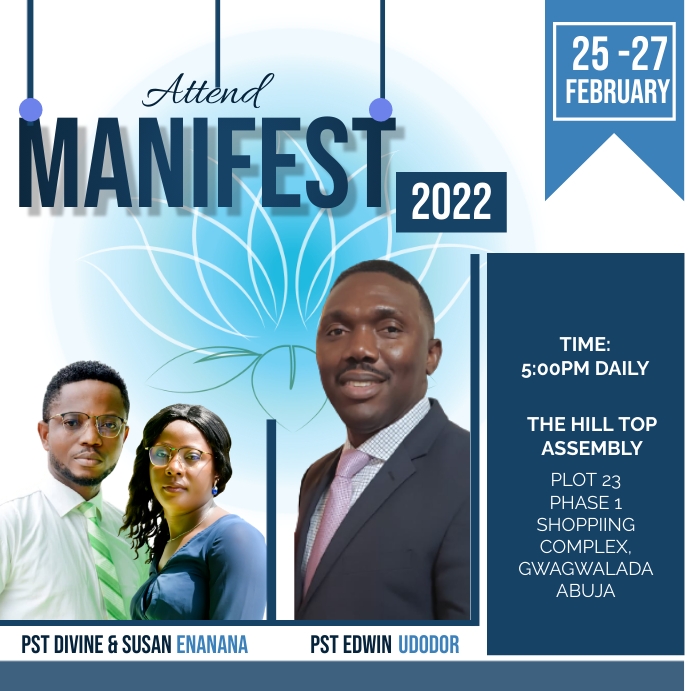 manifest Instagram Post template