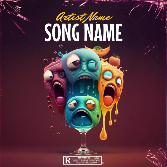 manipulation Album Cover art trap mixtape rap Template | PosterMyWall
