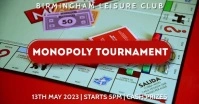 Monopoply Tournament Event Video Ad Facebook 共享图片 template