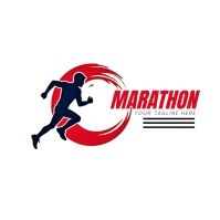 Marathon logo template