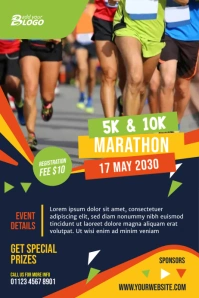 Marathon Poster Template