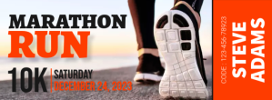 marathon2 Facebook-coverfoto template