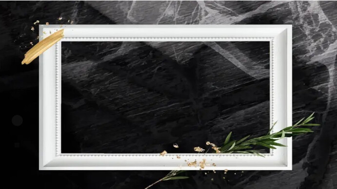 Marble frame template YouTube Thumbnail