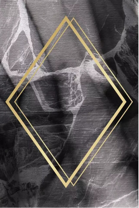 Marble texture frame template Poster