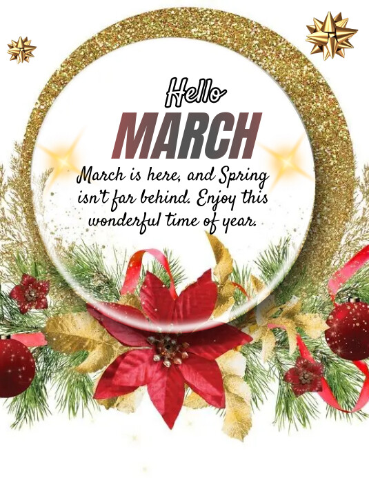 March Template PosterMyWall
