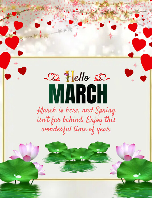 March Template | PosterMyWall
