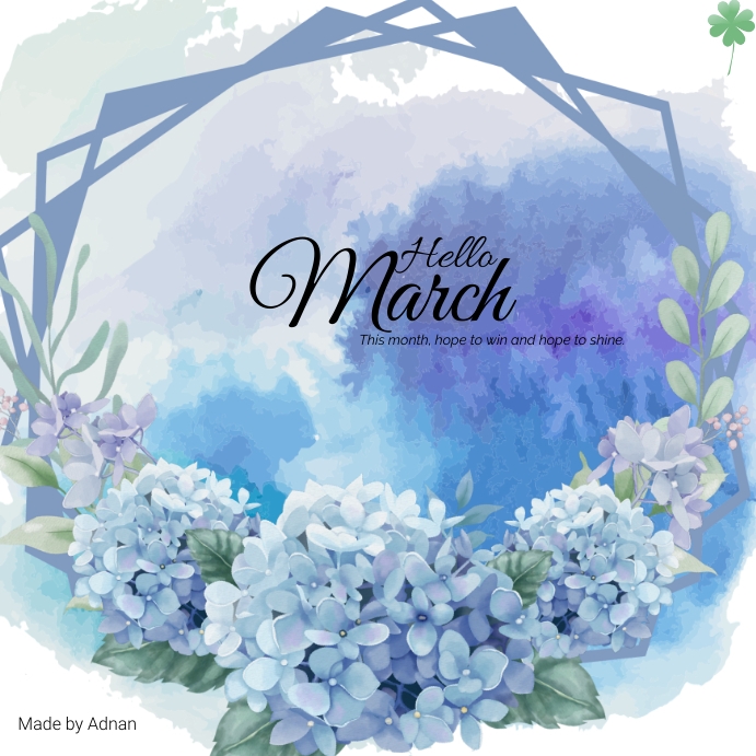 March Template PosterMyWall
