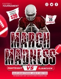 March Madness Ads Flyer (US Letter) template