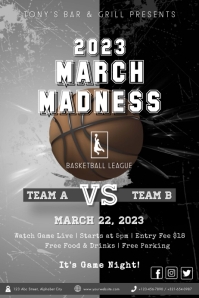 March Madness Template PosterMyWall