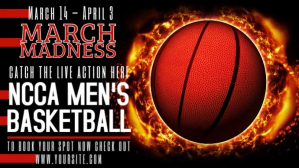 March Madness Basketball Game Video Template