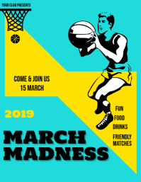 march madness basketball template