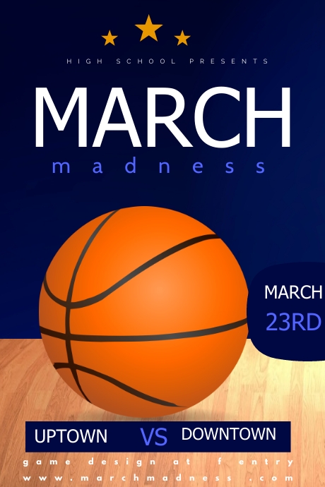 March Madness Template PosterMyWall