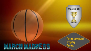 Orange basketball event Digitalt display Template
