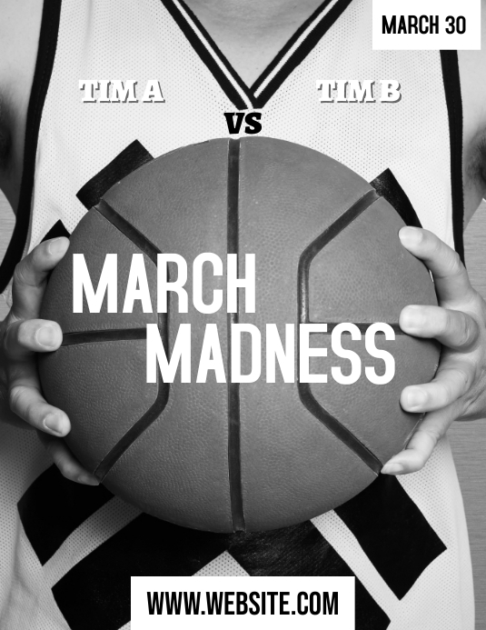 MARCH MADNESS Template PosterMyWall