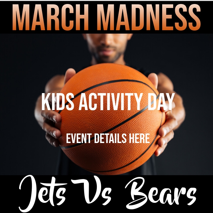 march madness Template PosterMyWall