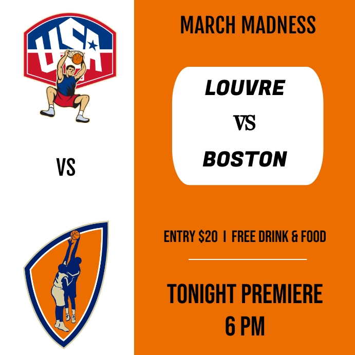 MARCH MADNESS Template PosterMyWall