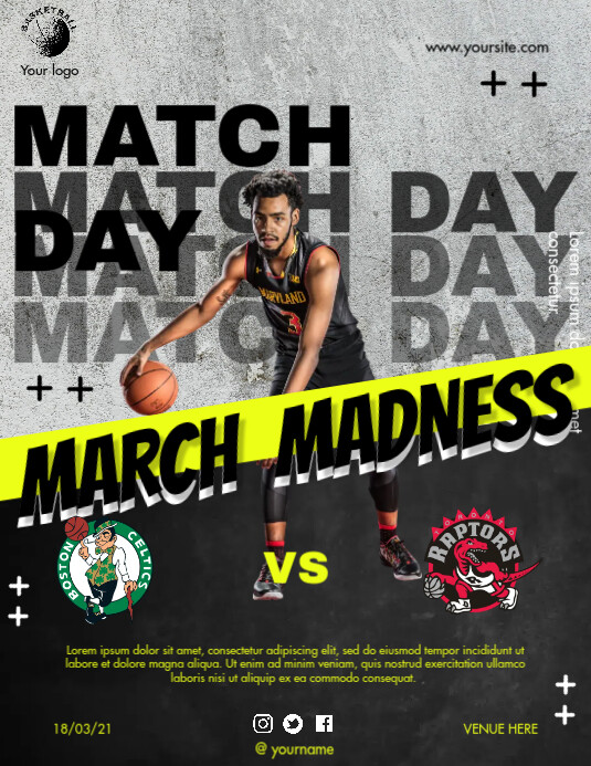 March Madness Template PosterMyWall
