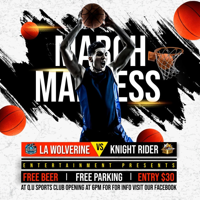 Copy of March madness | PosterMyWall
