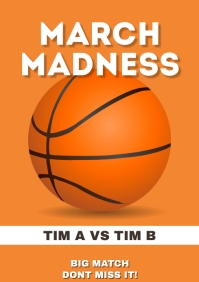 MARCH MADNESS Template PosterMyWall