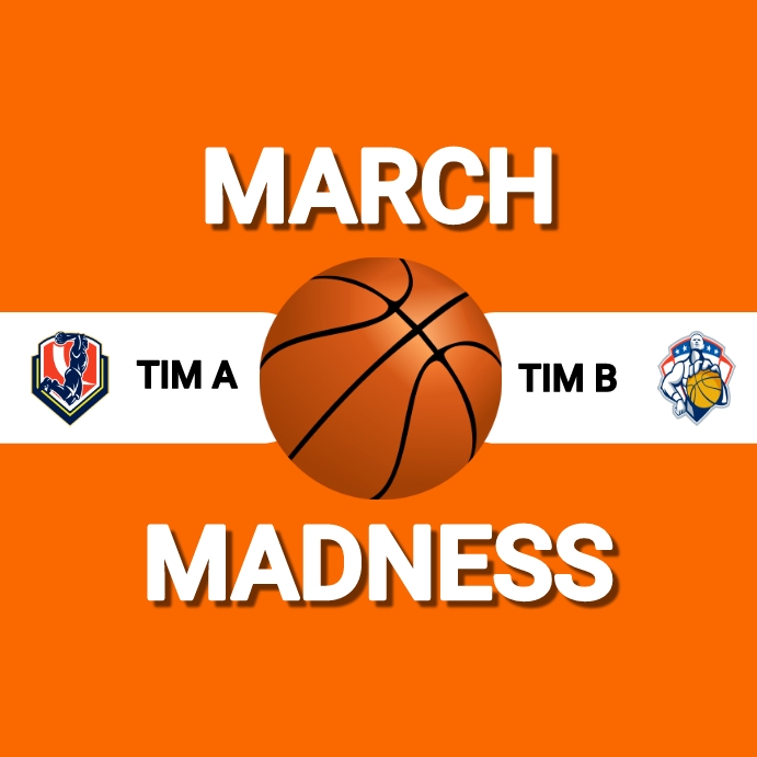 MARCH MADNESS Template PosterMyWall