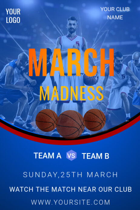 March Madness Template PosterMyWall