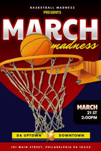 March Madness Tumblr Graphic template