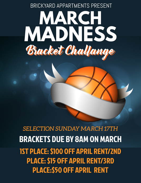 MARCH MADNESS FLYER Template PosterMyWall