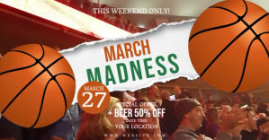 MARCH MADNESS Flyer Template Изображение, которым поделились на Facebook