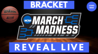 March Madness live YouTube thumbnail template