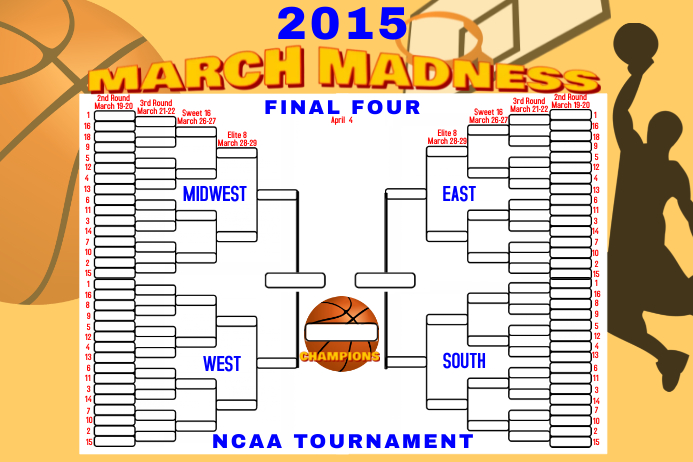 March Madness Template PosterMyWall