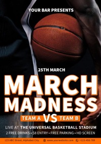 March Madness Template PosterMyWall