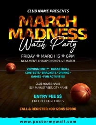March Madness Template Flyer (US Letter)