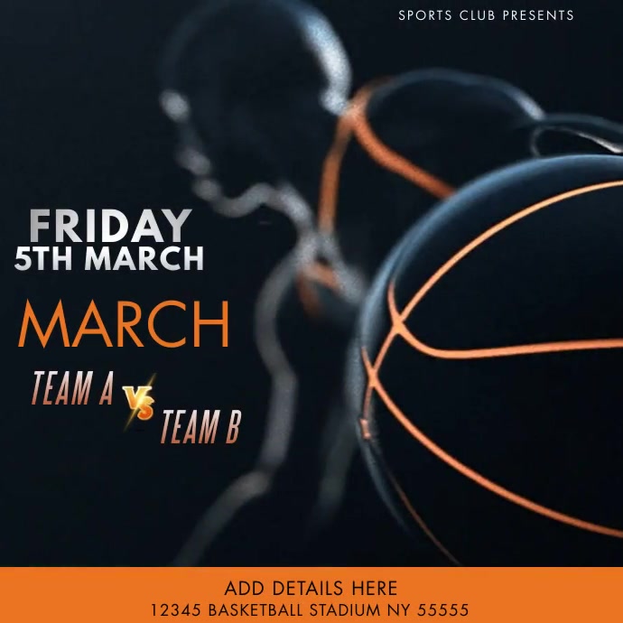 March Madness Template PosterMyWall