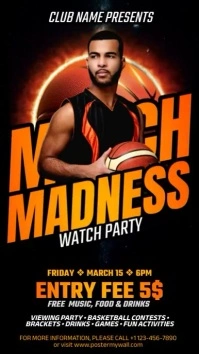 March Madness Template Instagram Reel