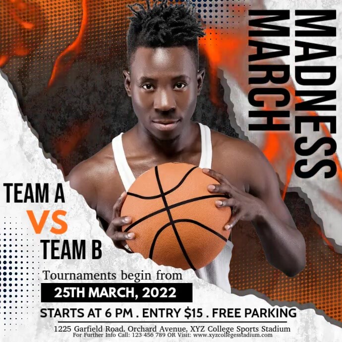 2.55K+ Free March Madness Poster Templates | PosterMyWall