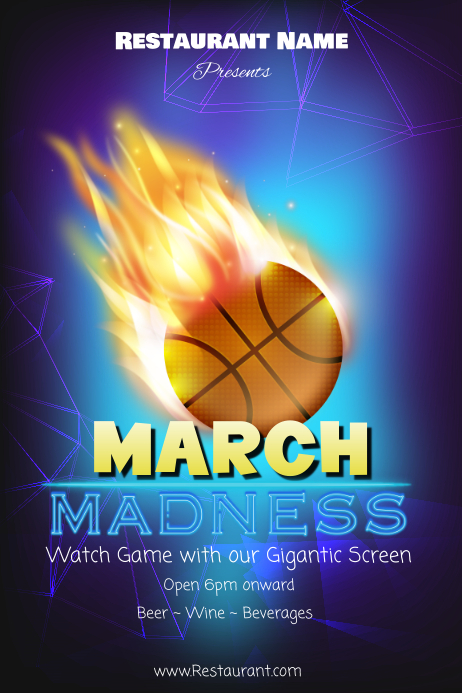 watch party flyer