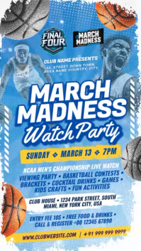 March Madness Watch Party Story Template